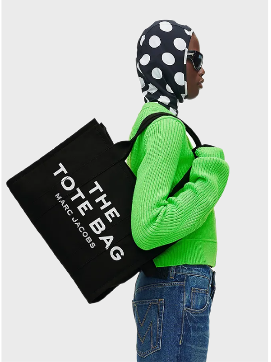 Сумка Marc Jacobs Canvas Large Tote Bag Black