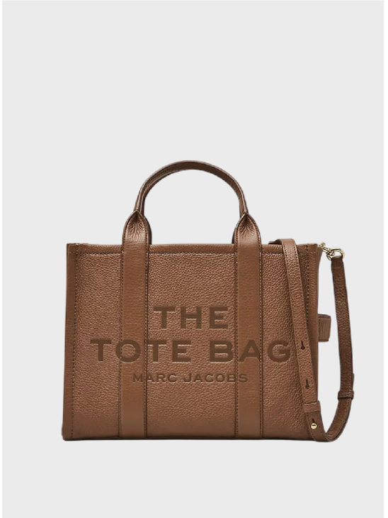 Сумка Marc Jacobs The Leather Medium Tote Bag Brown