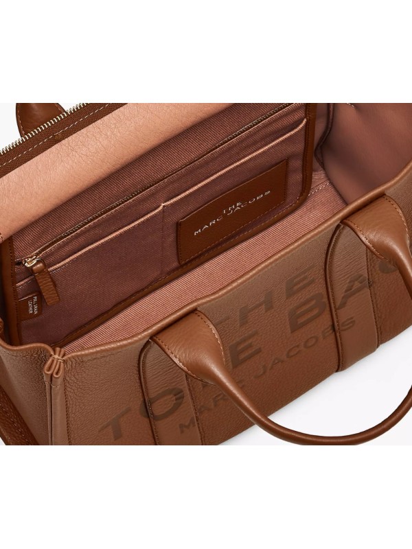 Сумка Marc Jacobs The Leather Medium Tote Bag Brown