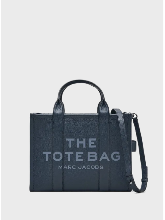 Сумка Marc Jacobs The Leather Medium Tote Bag Dark Blue