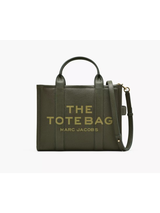 Сумка Marc Jacobs The Leather Medium Tote Bag Olive