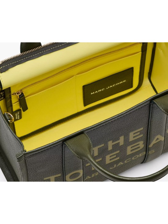 Сумка Marc Jacobs The Leather Medium Tote Bag Olive