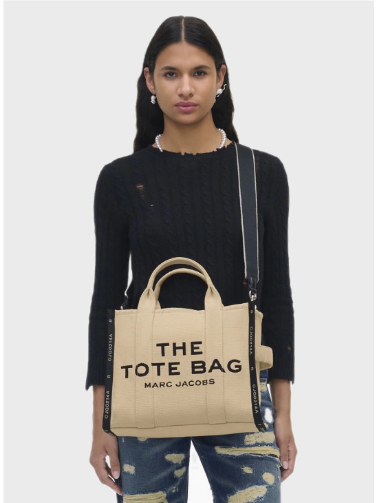 Сумка Marc Jacobs The Tote Bag Medium Beige/Black