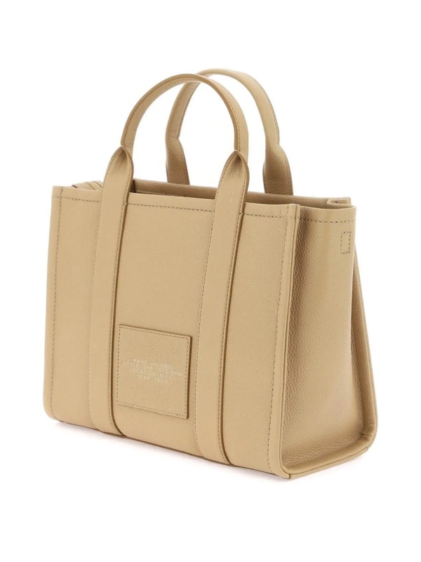 Сумка Marc Jacobs The Leather Medium Tote Bag Beige