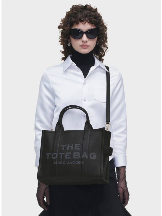 Сумка Marc Jacobs The Leather Medium Tote Bag Black