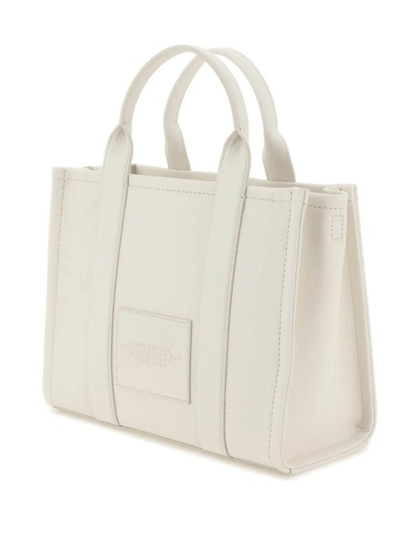 Сумка Marc Jacobs The Leather Medium Tote Bag White