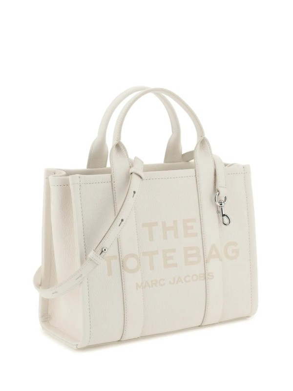 Сумка Marc Jacobs The Leather Medium Tote Bag White