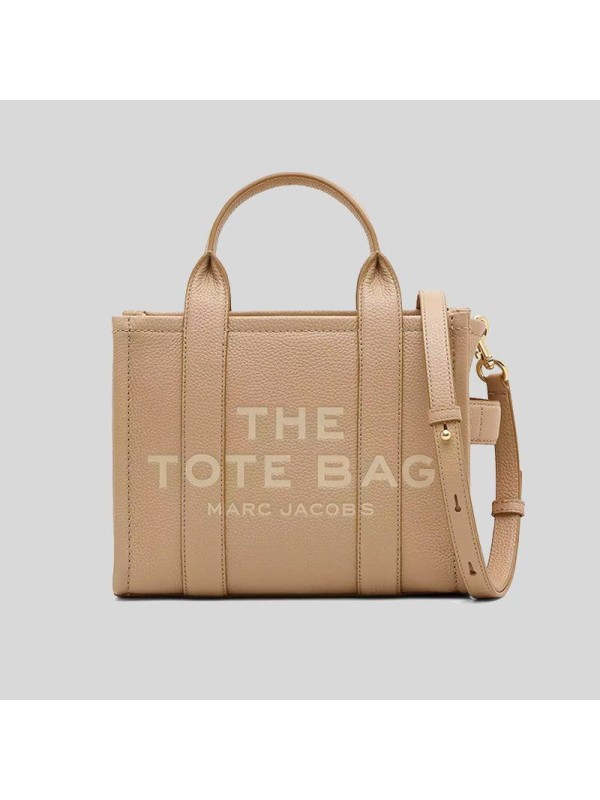 Сумка Marc Jacobs The Leather Small Tote Bag Beige