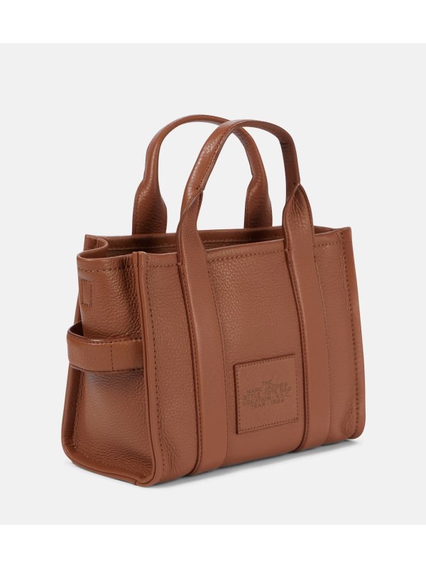 Сумка Marc Jacobs The Leather Small Tote Bag Cognac