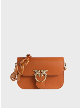 Сумка Pinko Love Bell Summer Foulard Cuoio