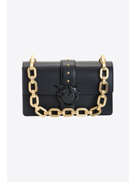 Cумка Pinko CLASSIC LOVE BAG ICON MAXI CHAIN Black FW21