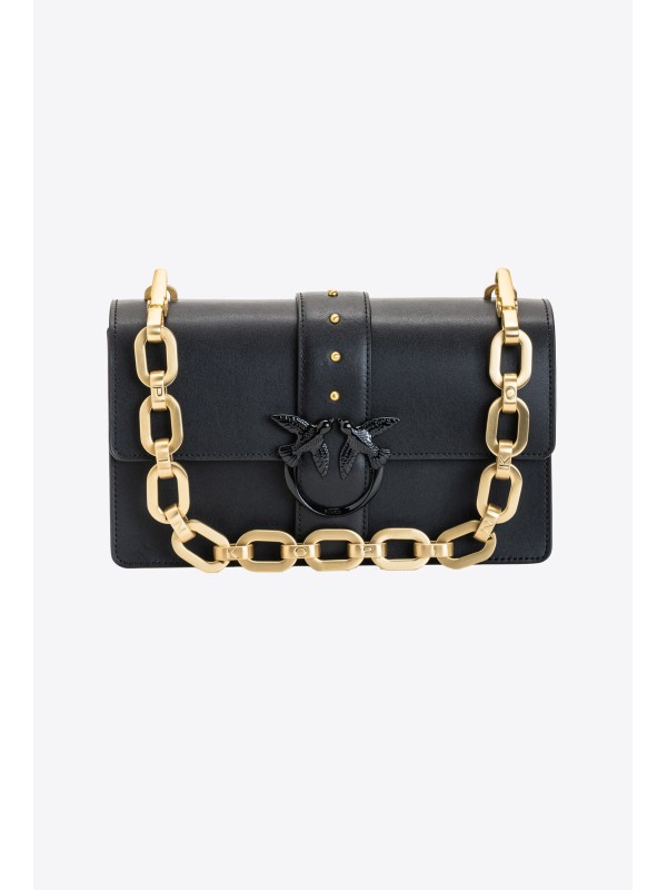 Cумка Pinko CLASSIC LOVE BAG ICON MAXI CHAIN Black FW21