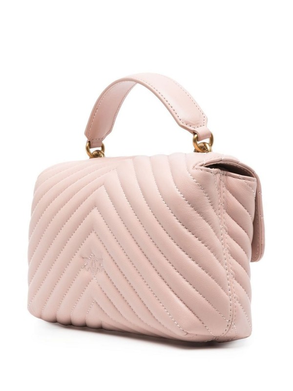 Cумка Pinko Lady love Puff Mini Handle Quilt Pink ss23-24