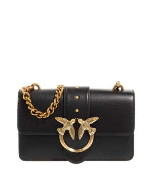 Cумка Pinko love mini simple fw23-24 Black/Gold