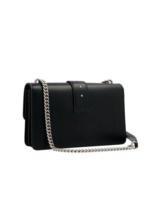 Cумка Pinko CLASSIC LOVE BAG ICON SIMPLY Medium Black Silver tone