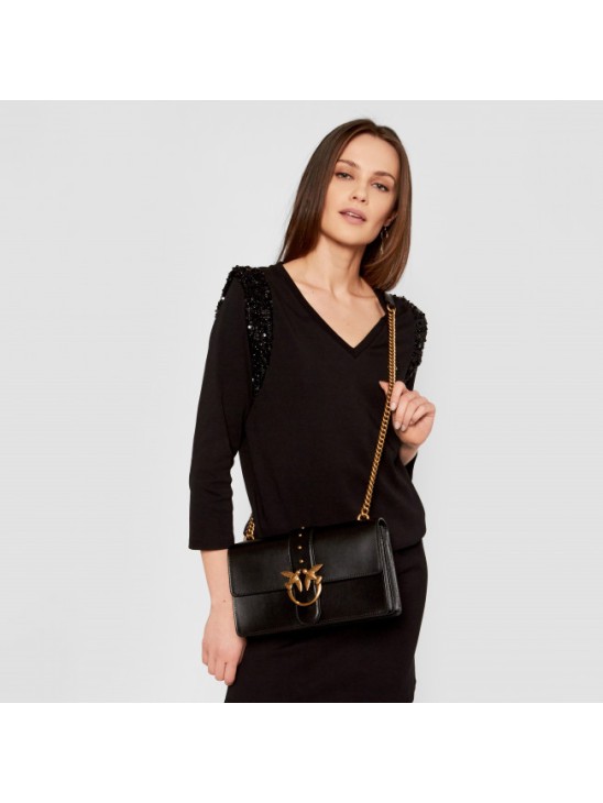 Cумка Pinko CLASSIC LOVE BAG ICON SIMPLY Medium Black SS20