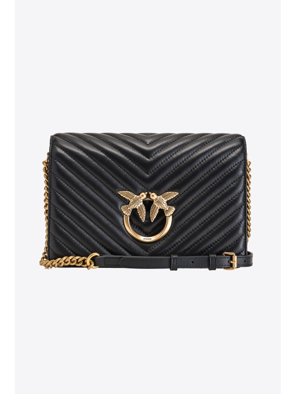 Cумка Pinko CLASSIC LOVE BAG CLICK V QUILT Black