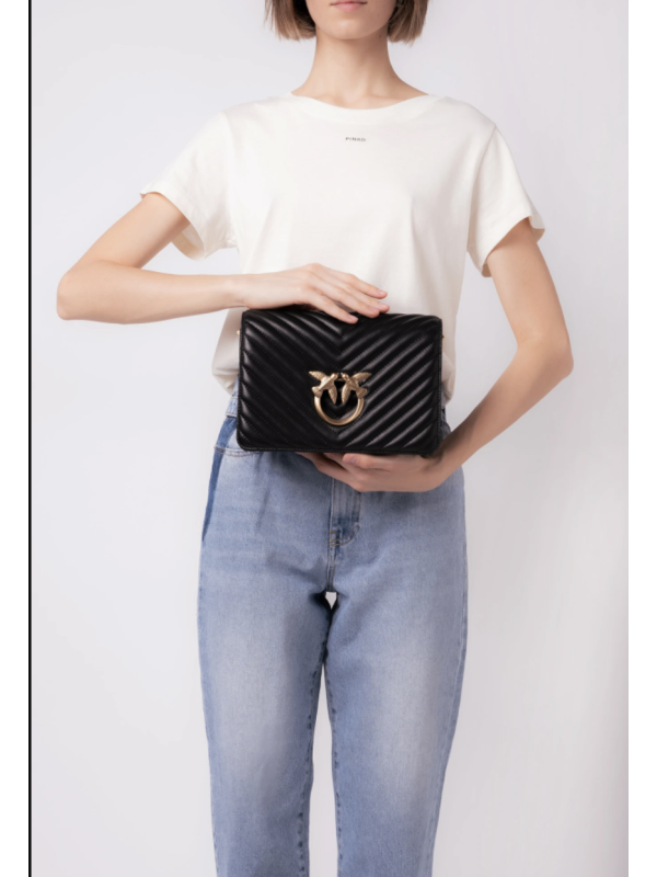 Cумка Pinko CLASSIC LOVE BAG CLICK V QUILT Black