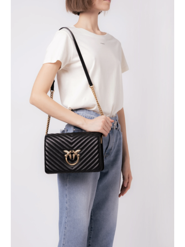 Cумка Pinko CLASSIC LOVE BAG CLICK V QUILT Black