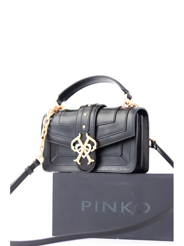 Cумка Pinko Double P mini Black