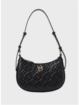 Сумка Pinko Half Moon Small Black