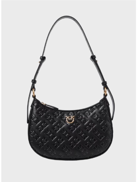 Сумка Pinko Half Moon Small Black