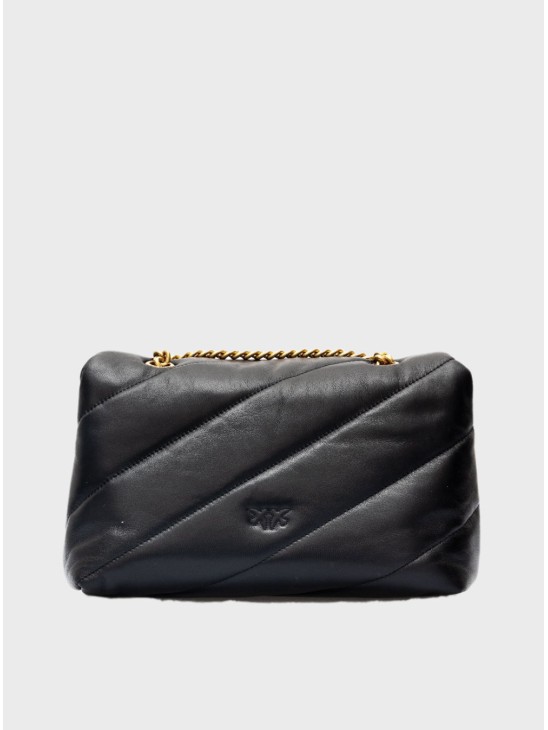 Cумка Pinko Puff Medium Black/Gold FW 23-24
