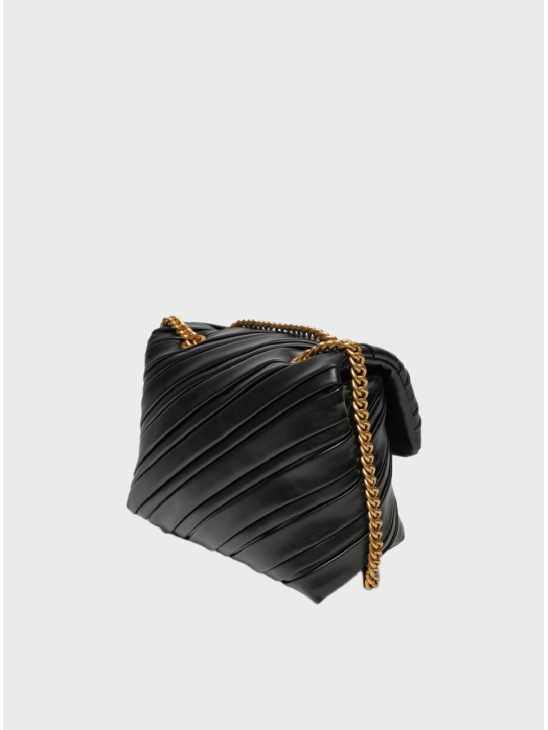 Cумка Pinko Puff Small Black/Gold FW 23-24