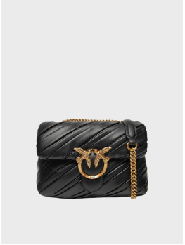 Cумка Pinko Puff Small Black/Gold FW 23-24