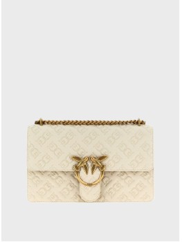 Cумка Pinko Medium Love Bag White FW24