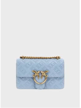 Cумка Pinko Mini Love Bag Blue FW24