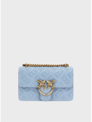 Cумка Pinko Mini Love Bag Blue FW24