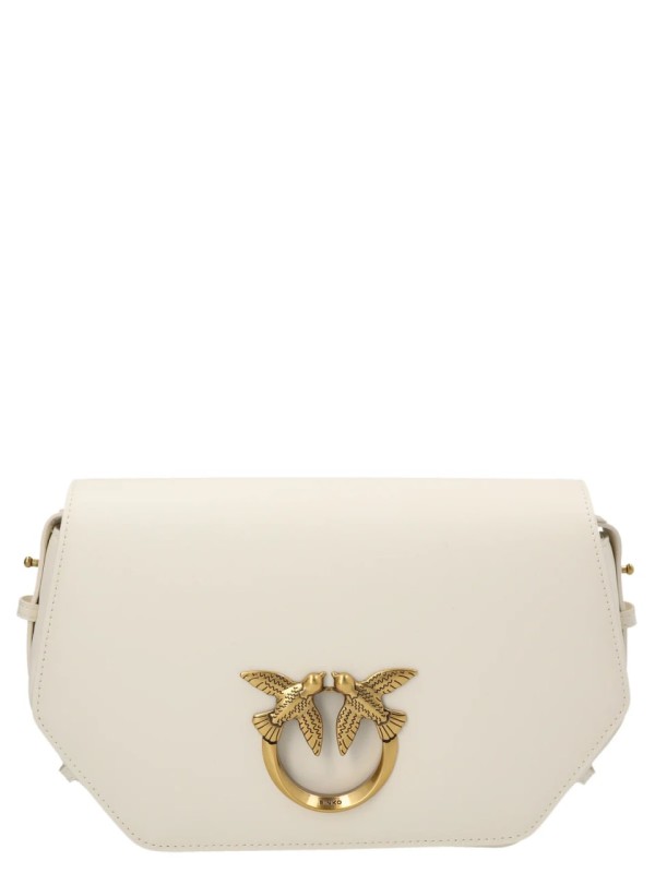 Cумка Cумка Pinko Love One Exagon Crossbody White