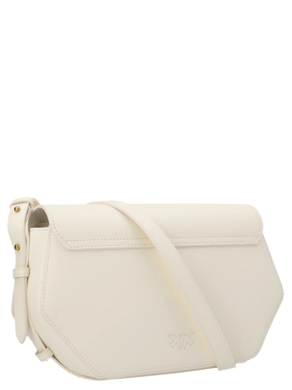 Cумка Cумка Pinko Love One Exagon Crossbody White