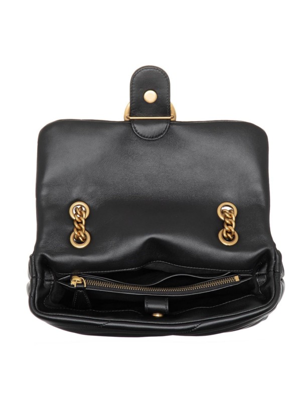 Cумка Pinko PUFF Medium Black/gold FW 23-24