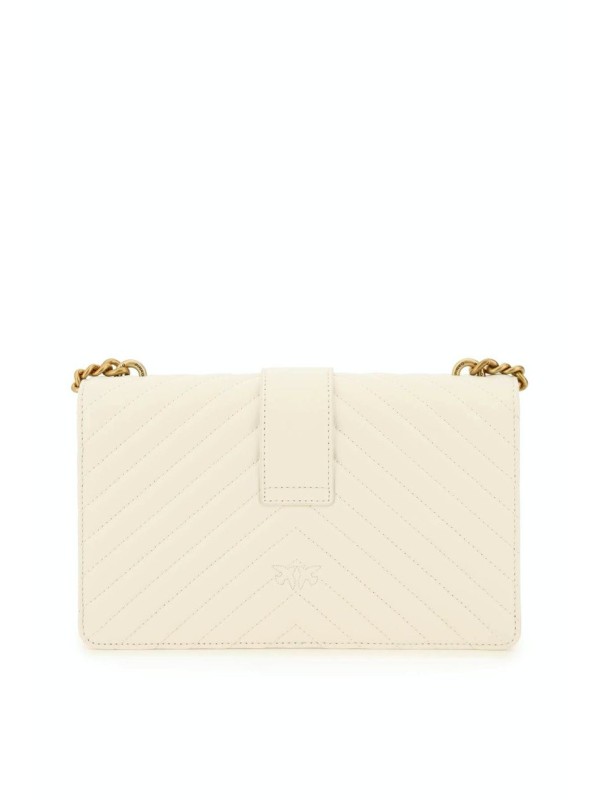 Cумка Pinko LOVE CLASSIC ICON V QUILT BAG SS22 Bianco