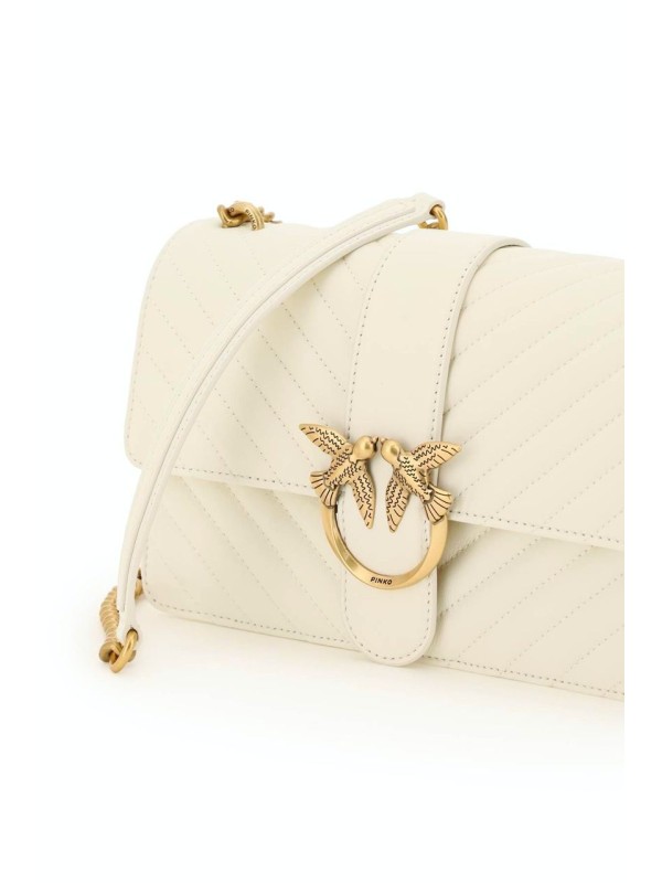 Cумка Pinko LOVE CLASSIC ICON V QUILT BAG SS22 Bianco