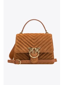Сумка CLASSIC LOVE BAG ONE TOP HANDLE LIGHT SUEDE ss23 Medium