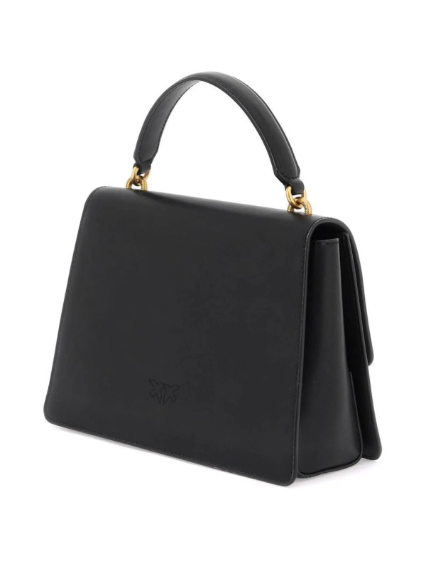 Сумка Pinko Love Logo Plaque mini Shoulder Bag Black FW 23-24