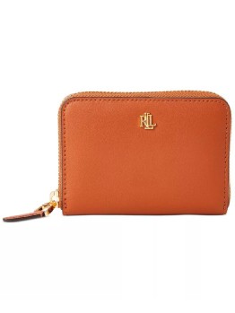 Жіночій гаманець RALPH LAUREN Smooth Leather коричневий