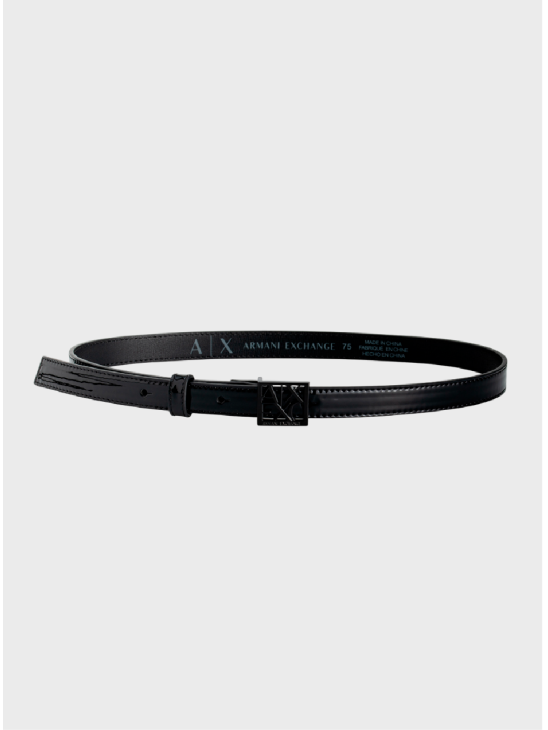 Женский пояс Armani Exchange 20 mm Black