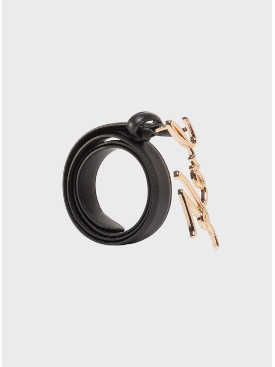Женский пояс Karl Lagerfeld K/Signature 25 mm Black