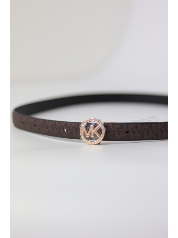 Жіночий пояс Michael Kors Reversible, 20 mm, Brown Logo