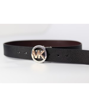 Женский пояс Michael Kors Buckle Smooth Leather, 38 mm, Silver Logo