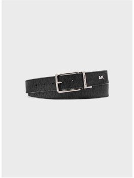 Чоловічий двосторонній пояс Michael Kors Cut To Size 34 mm Black Logo
