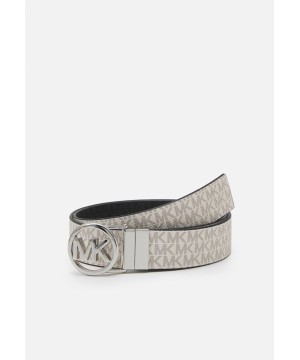 Жіночий пояс Michael Kors Reversible, White Logo/Black Logo, 30 mm