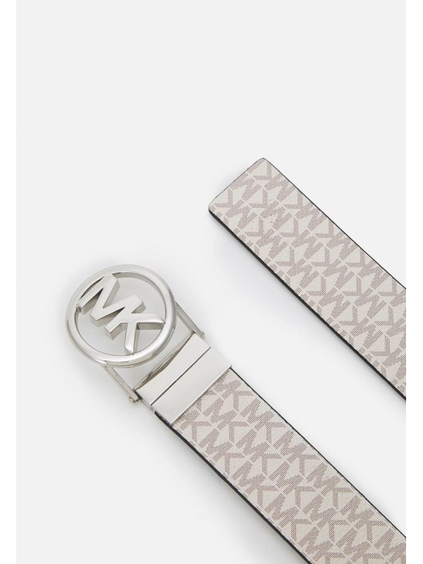 Жіночий пояс Michael Kors Reversible, White Logo/Black Logo, 30 mm