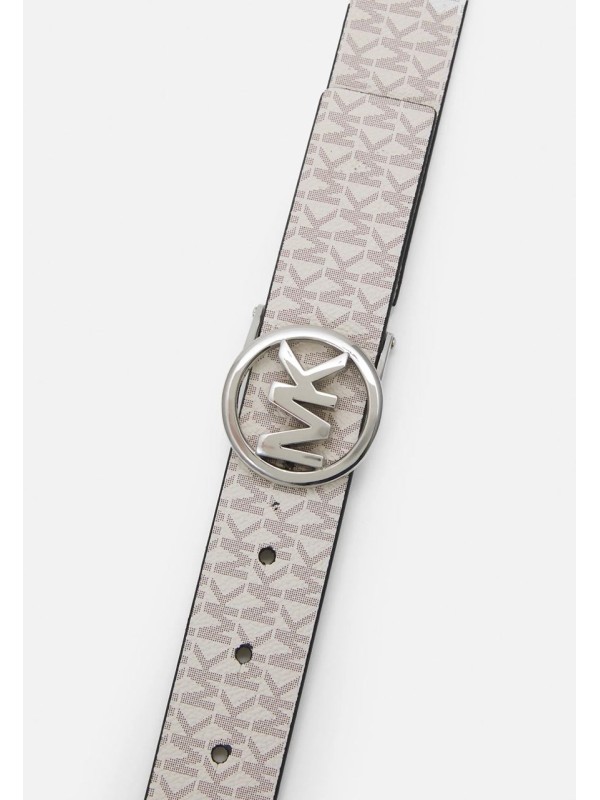 Жіночий пояс Michael Kors Reversible, 30 mm, White Logo/Black Logo