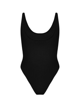 Женское боди 25 Union из вискозы Sharon черное