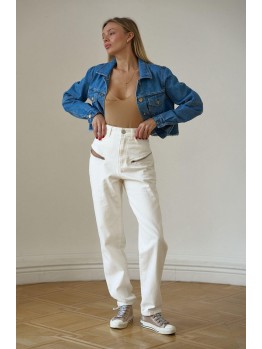 Джинсы Aisenberg Zip White